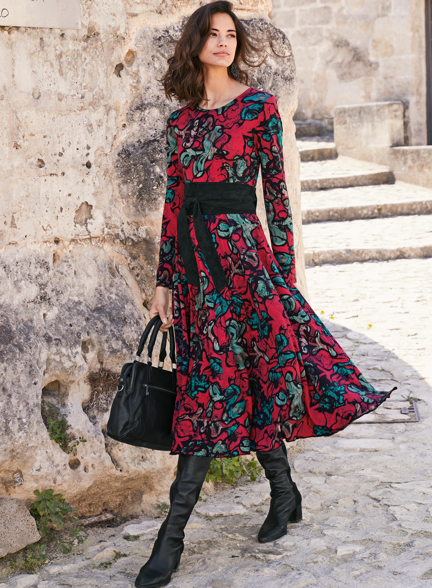 Boho Maxi Dress, Sundress, Wrap Dress, Red Ruby – Wild Rose Boho