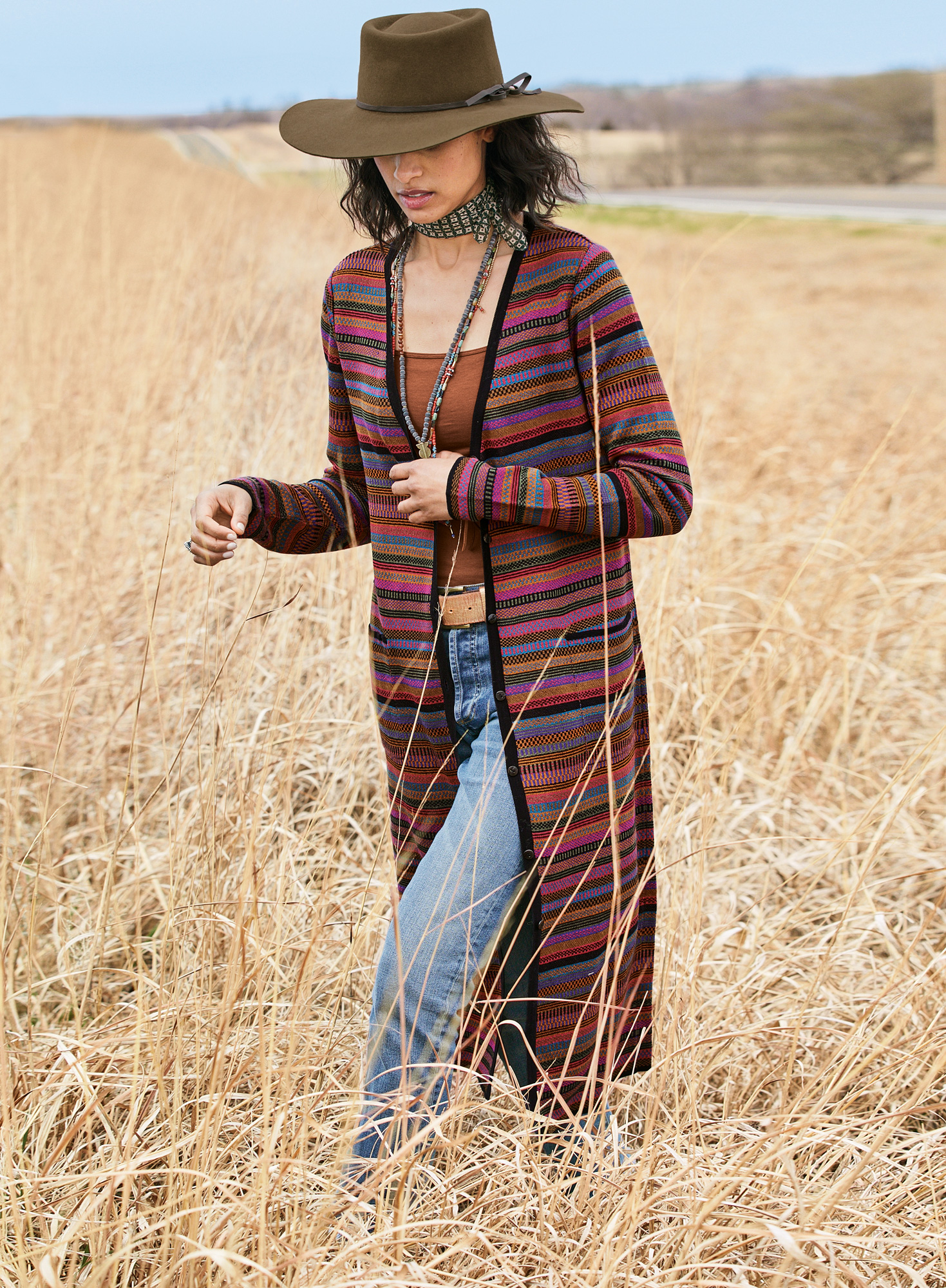 Long duster outlet cardigan