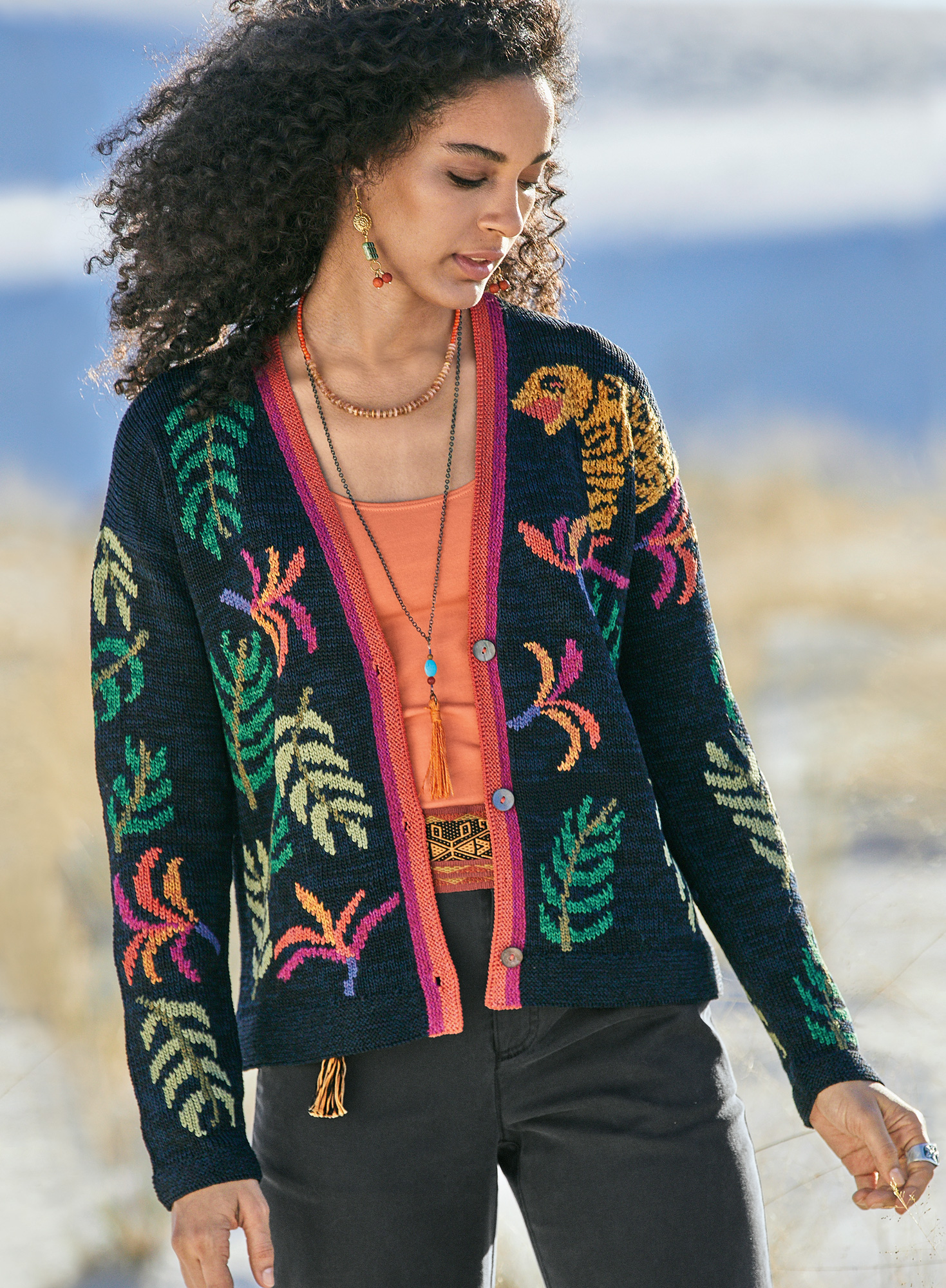 Pima cardigan outlet