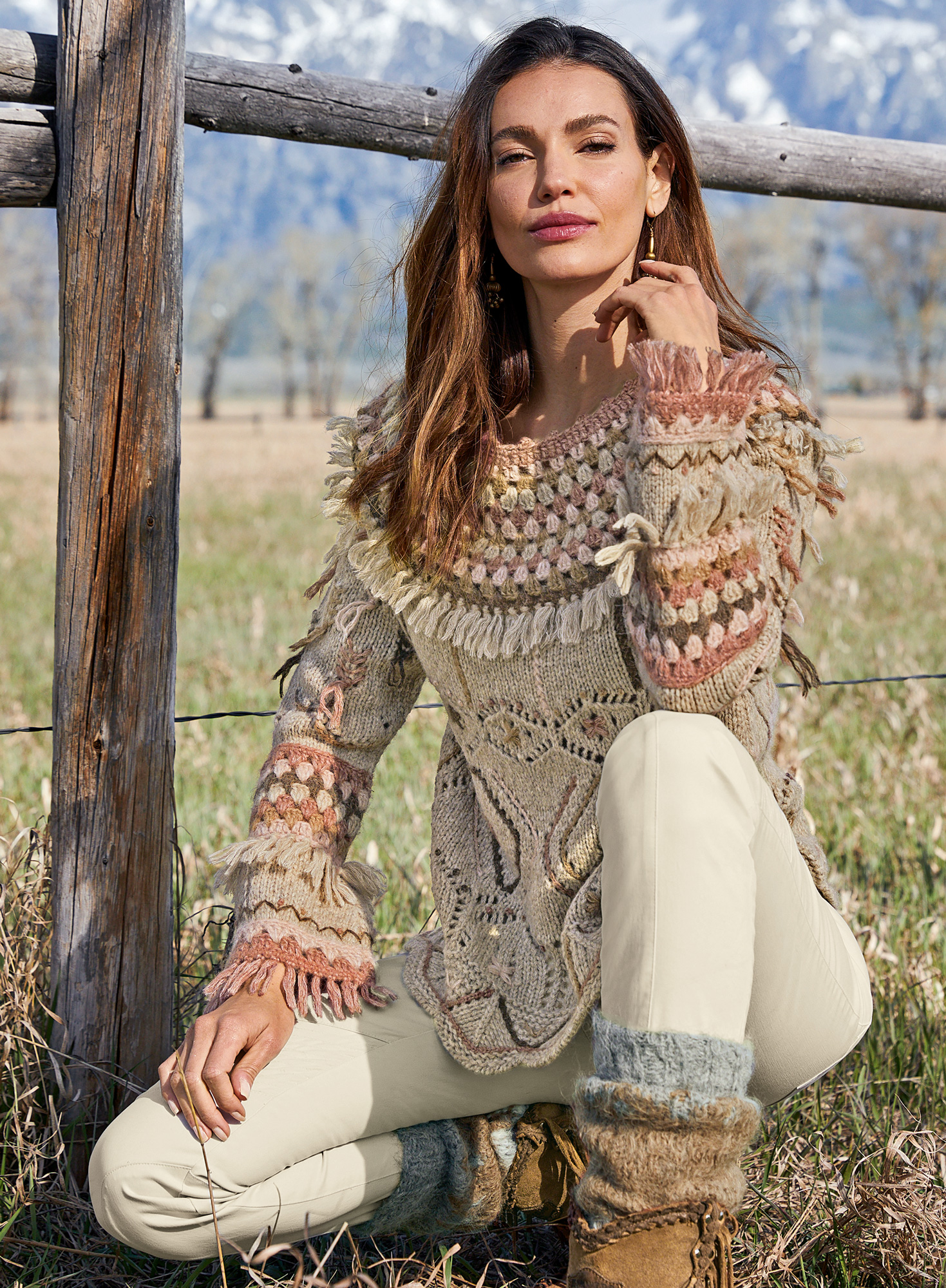 Alpaca shop connection sweater