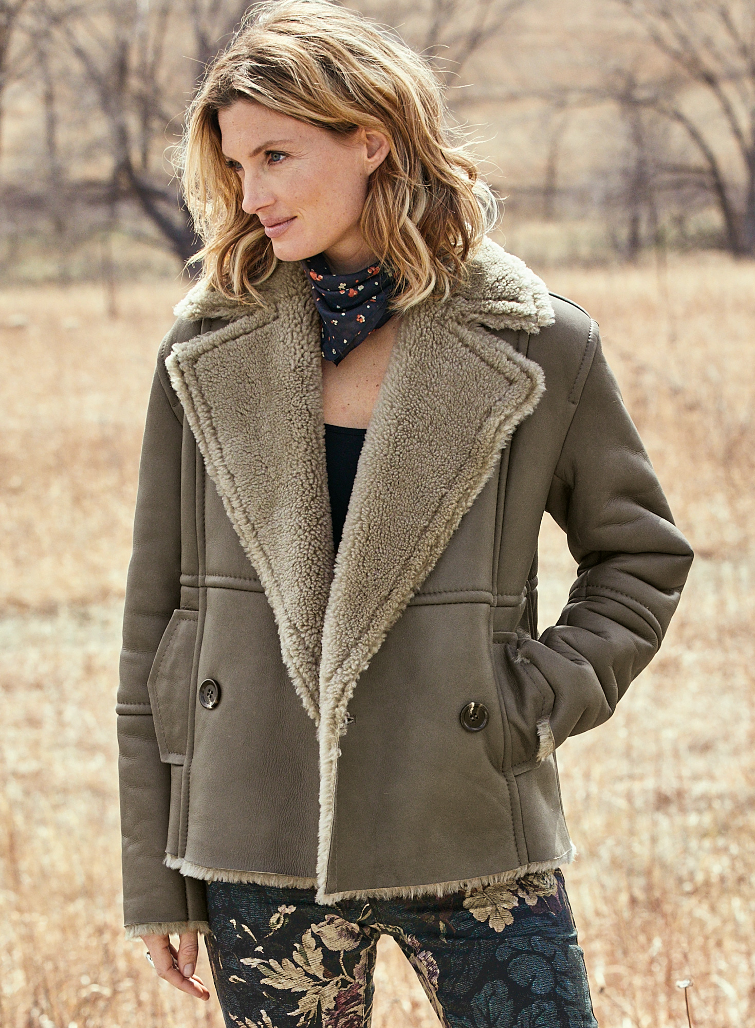 Shearling Coat 