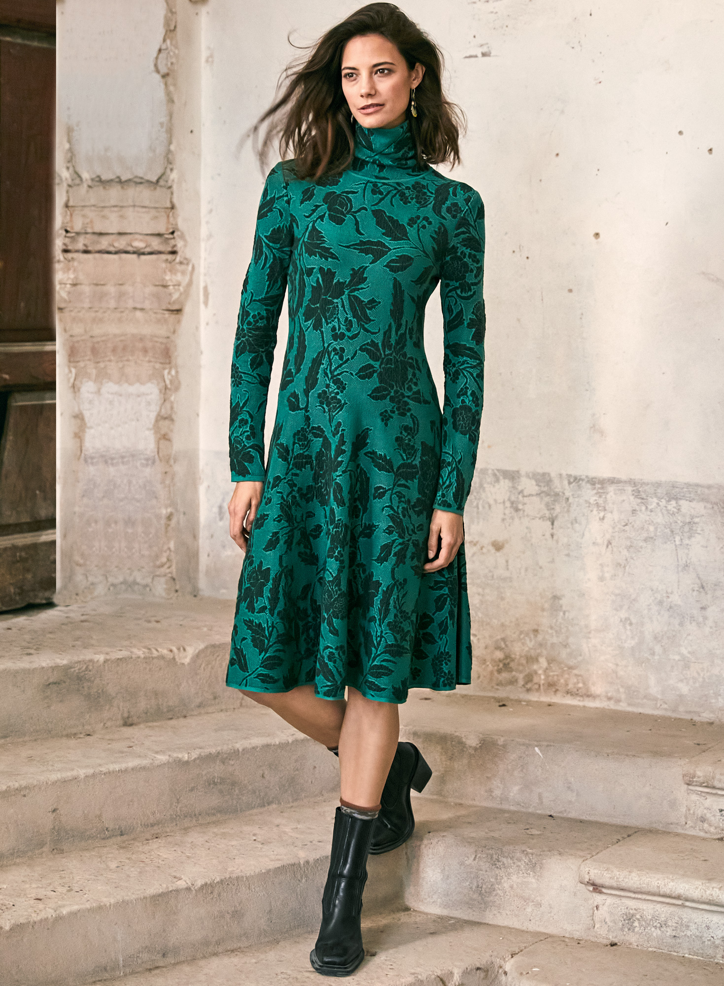 Life's Knit Jacquard Gown