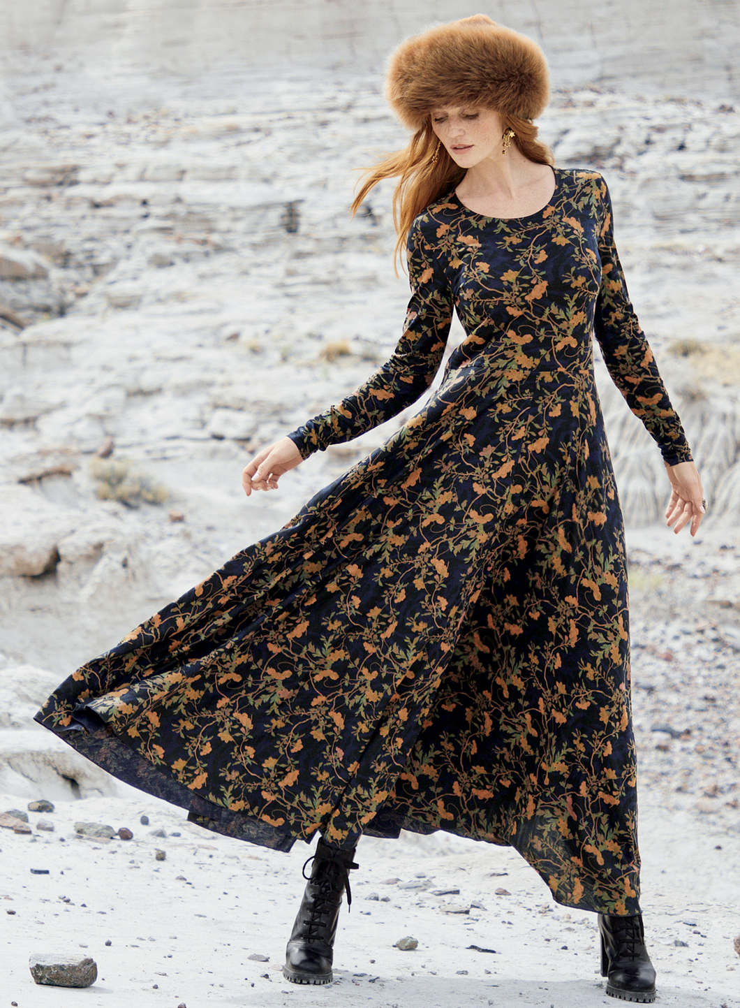 Through the hot sale vine maxi dress