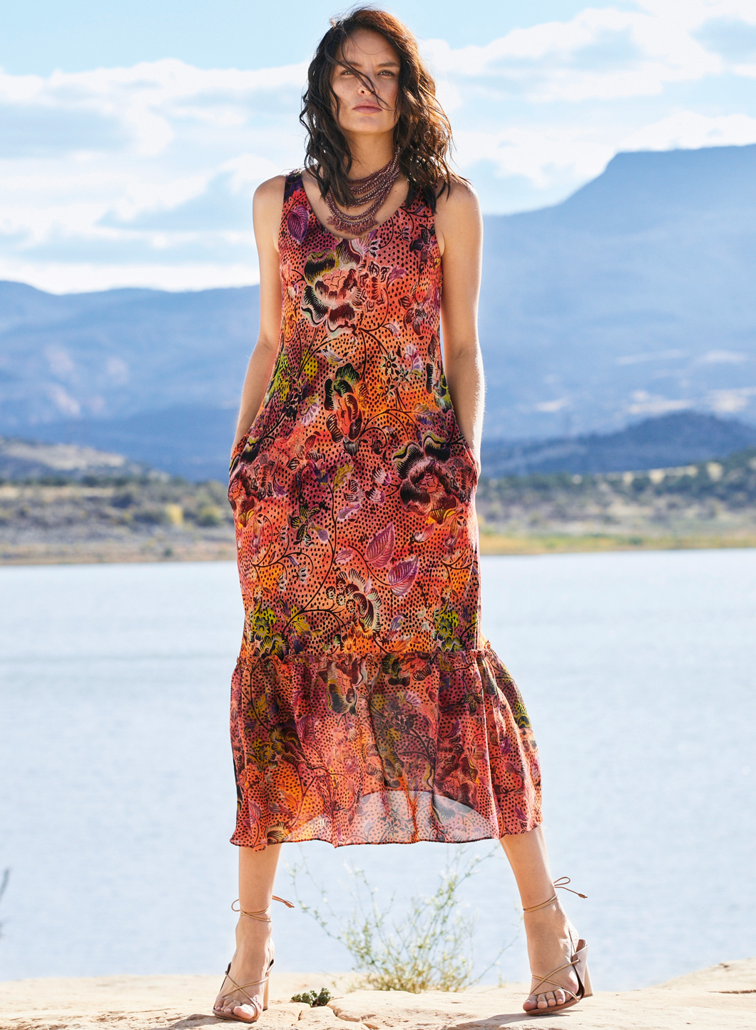 Tigerlily top red dress