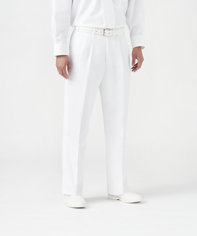 men-s-microfiber-plain-knit-pleated-suit-trousers