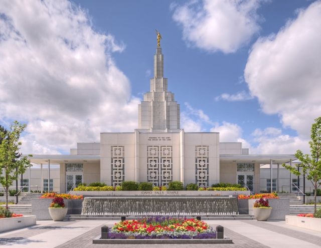 Idaho Falls Idaho Temple Picture |