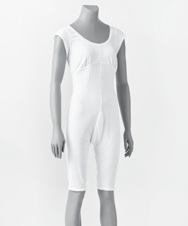 Women's 60/40 Cotton-Poly Snug-leg One-piece |