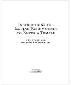 Instructions for Issuing Recommends to Enter a Temple