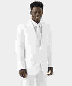 Men’s Microfiber Plain Knit Suit Jacket