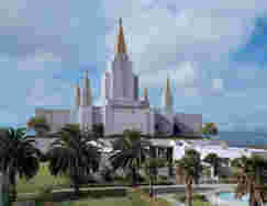 Fotografia del Tempio di Oakland, California, USA