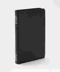 Genuine Leather Triple Combination, Large, Thumb-indexed