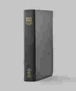 Large, Thumb-indexed Genuine Leather Bible