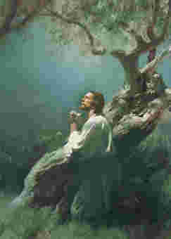 Jésus en prière à Gethsémané