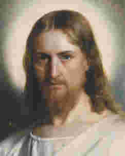 Détail du tableau Le Christ avec un garçon.