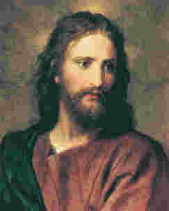 Détail du tableau Le Christ et le jeune homme riche