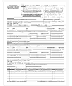 Traffic Accident Exchange Form-Non US/CAN (pack of 25)