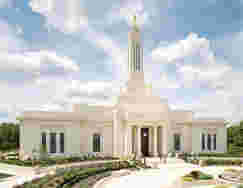 Indianapolis Indiana Temple Picture