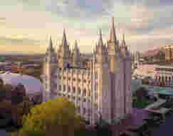 Fotografia del Tempio di Salt Lake