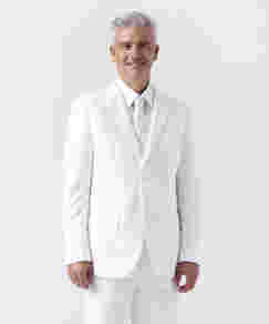 Men's Modern Swedish Knit Suit Jacket