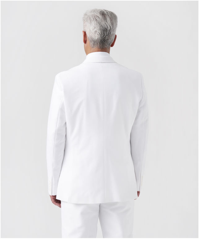 Men's Modern Swedish Knit Suit Jacket - Main Image