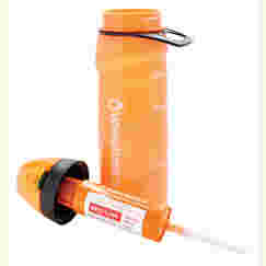 Aquamira WaterBasics Redline – Bottiglie per acqua con filtr