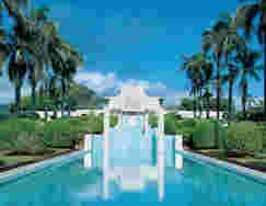 Fotografia del Tempio di Laie, Hawaii, USA