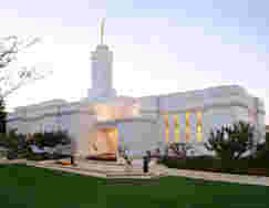 Fotografia del Tempio di Colonia Juárez, Messico