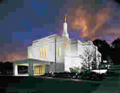 Fotografia del Tempio di Winter Quarters, Nebraska, USA