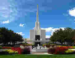 Fotografia del Tempio di Denver, Colorado, USA