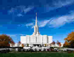 Jordan River Utah Temple Picture