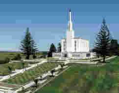 Hamilton New Zealand Temple Picture