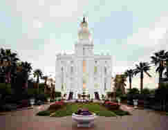 St. George Utah Temple Picture