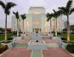 Lima Peru Los Olivos Temple Picture