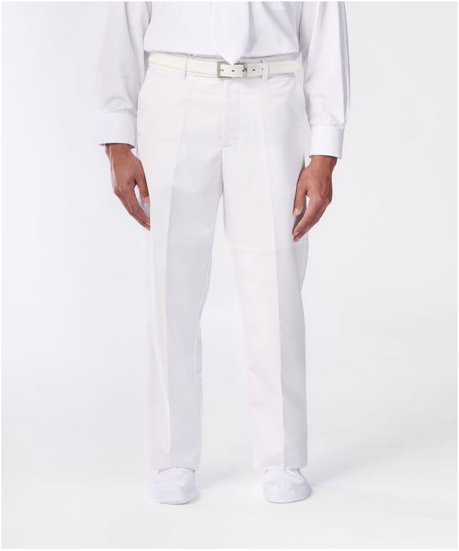 mens white dress pants Men's Trousers Flat Front Slacks CONCITOR plus theyre perfectly opaque and moveable SUITSUPPLY Off-white Straight Leg Pants,