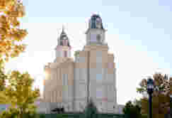 Manti Utah Temple Picture
