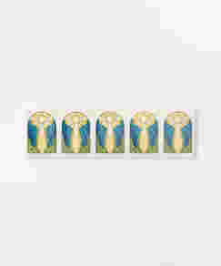 Adesivi con l’emblema del tema per il 2025