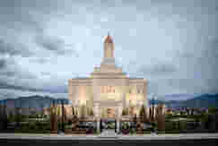 Deseret Peak Temple Picture