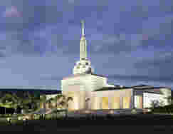 Fotografia del Tempio di Apia, Samoa