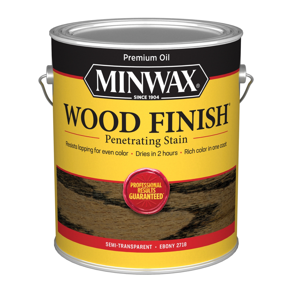 Minwax Wood Finish 1 gallon Ebony 550VOC