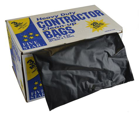 Five Star Contractor Trash Bag - 20 ct.