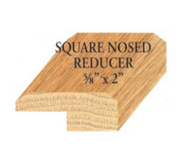 Unfinished Molding 2"x5/8"Sq.Nose Reduc Red Oak