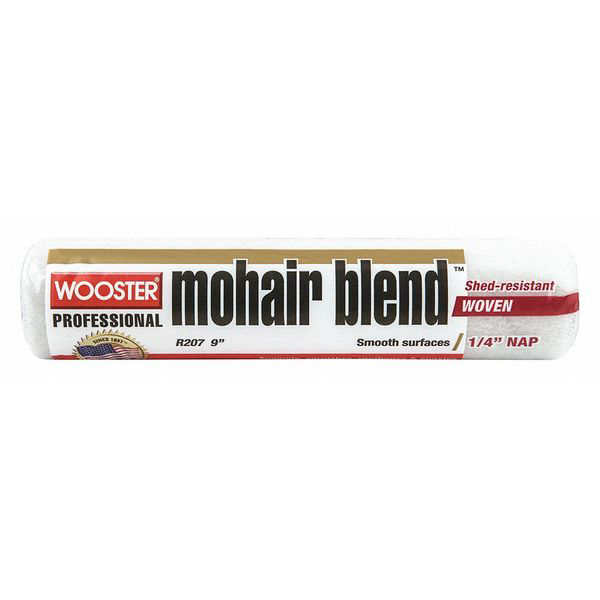 Wooster R207 9" Mohair Blend 1/4" Nap Roller Cover