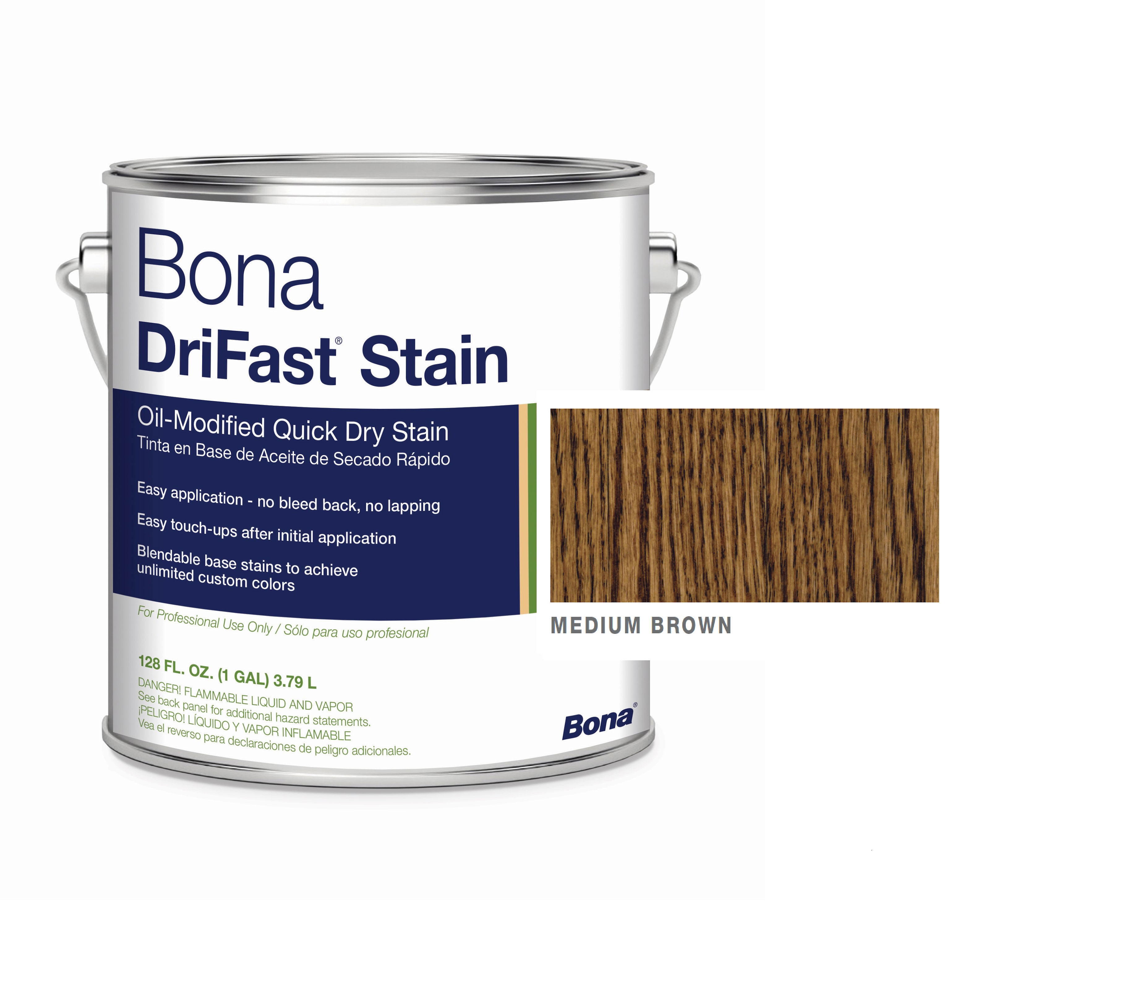 Bona DriFast 1Gal Stain Medium Brown