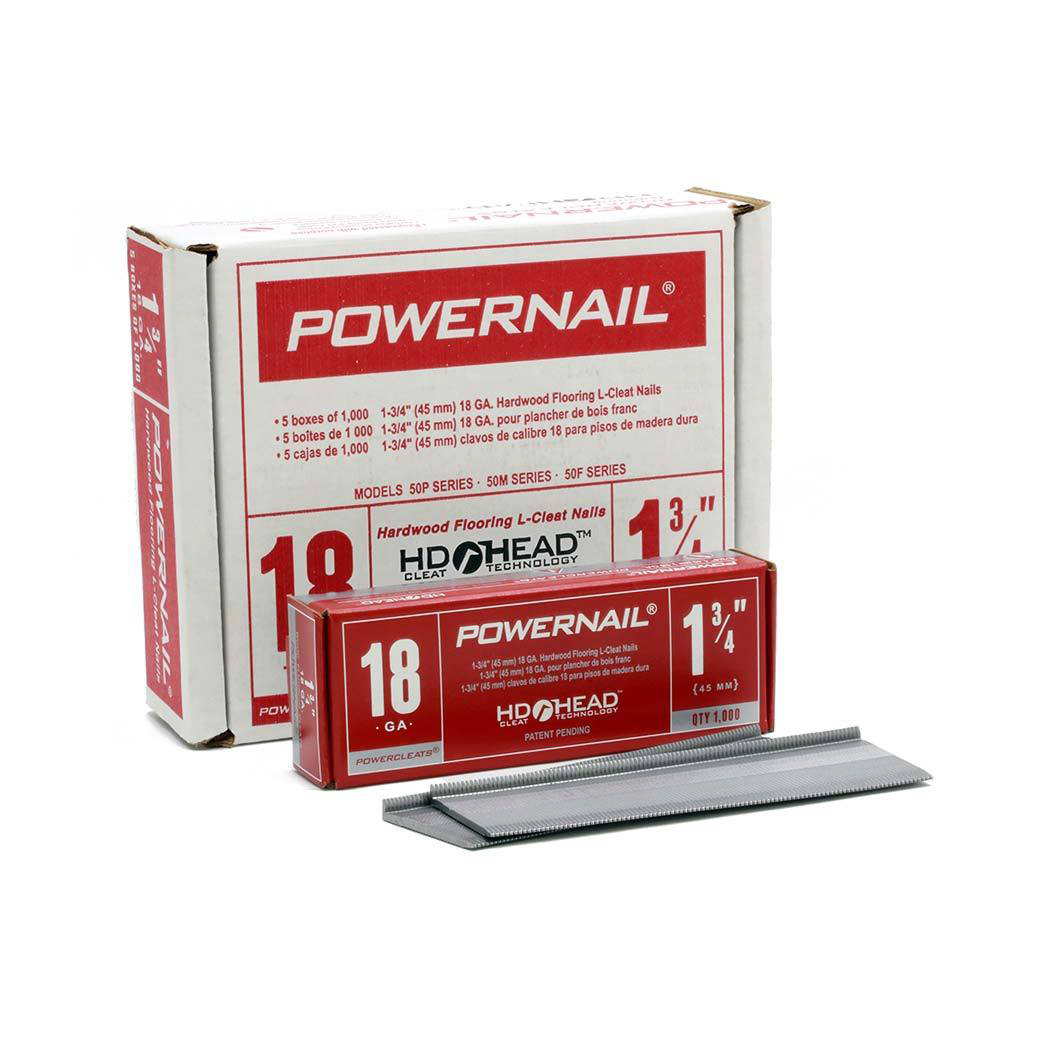 Powernail Cleat 18Ga 1-3/4" Box of 1000