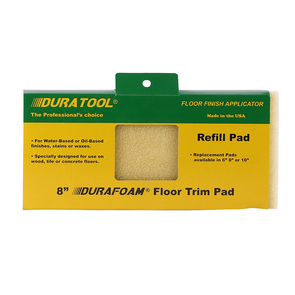 DuraTool Trim Pad Refill DuraFoam 8in