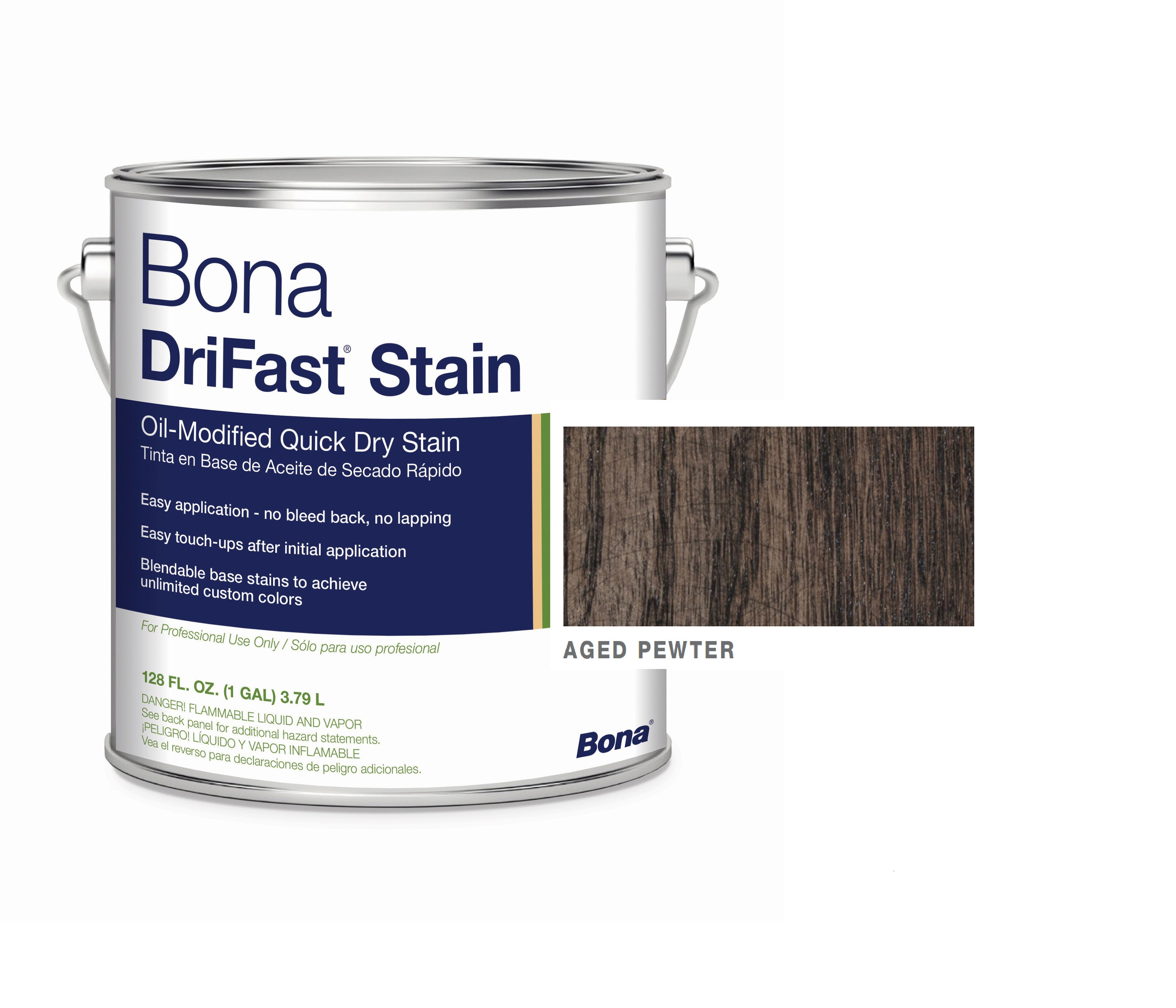 Bona DriFast 1Gal Stain Aged Pewter