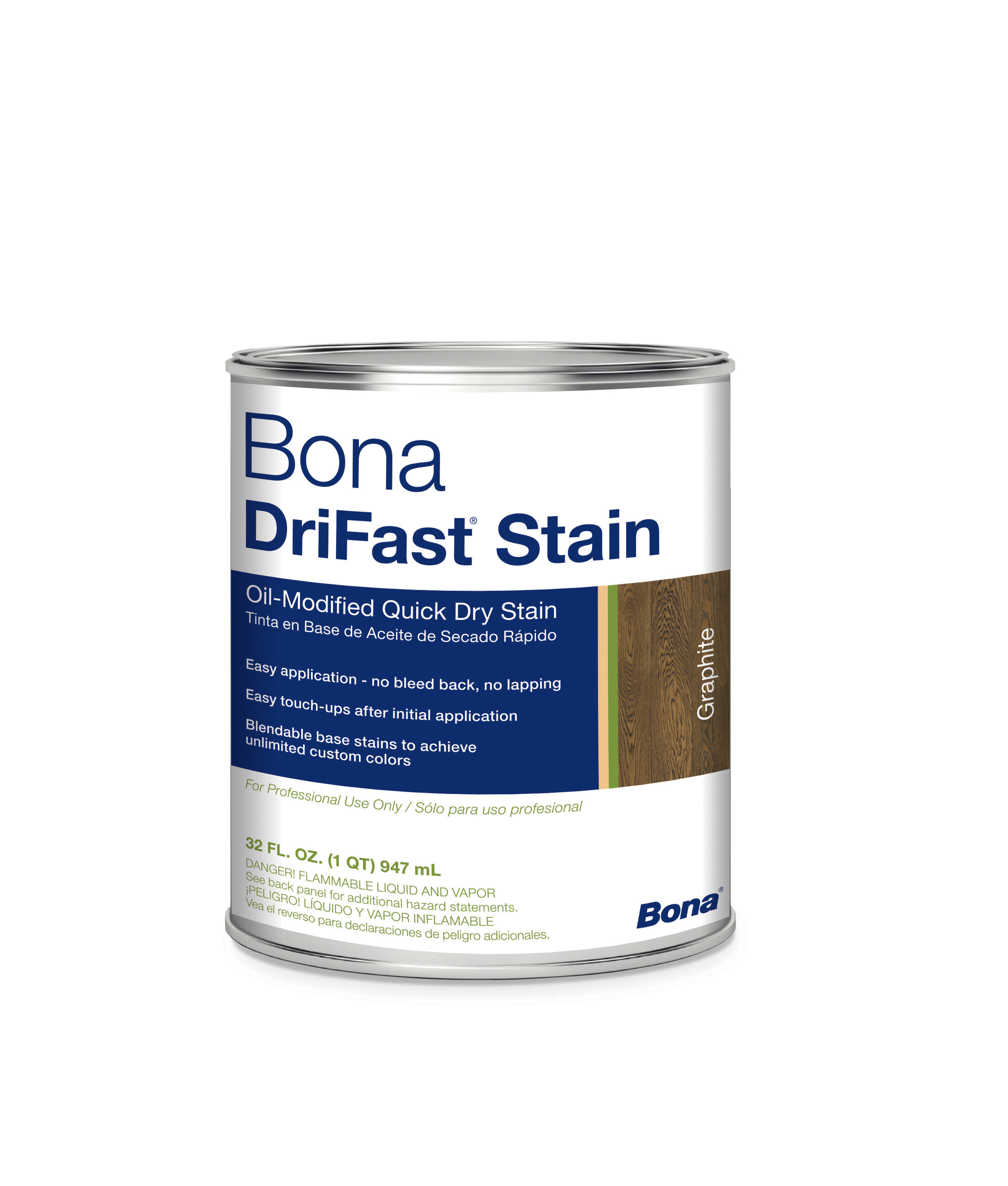 Bona DriFast Quart Stain Graphite