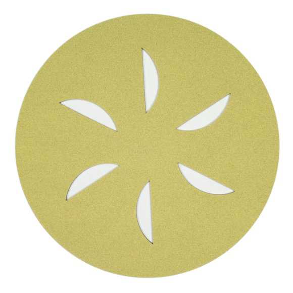 Norton 16in Sand Dollar Discs Yellow / Fine