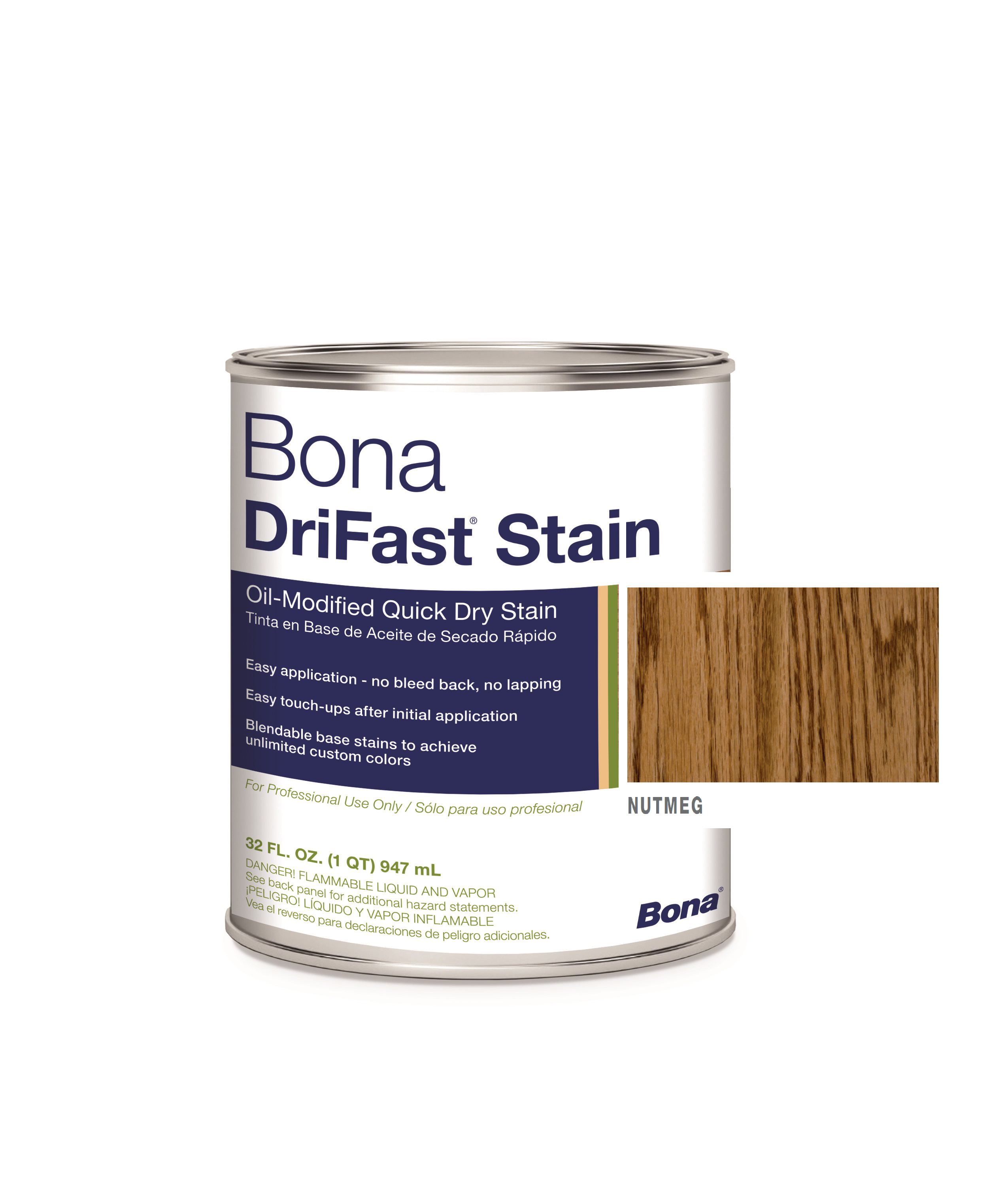 Bona DriFast Quart Stain Nutmeg