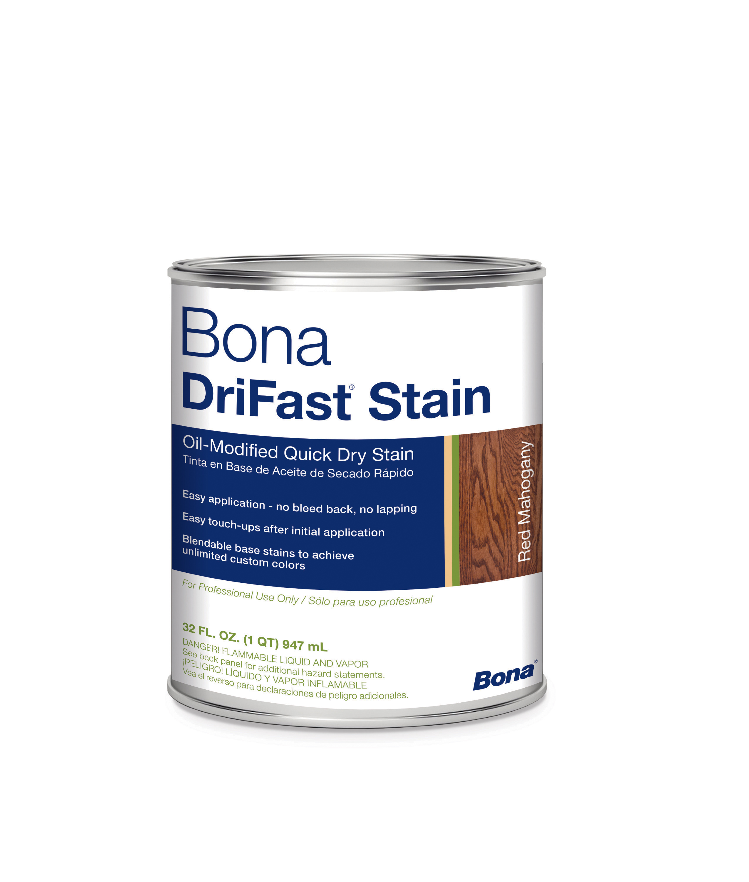 Bona DriFast Quart Stain Red Mahogany